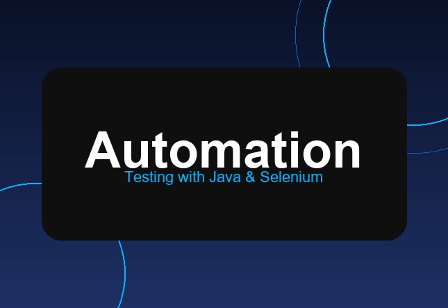 Automation Testing with Java and Selenium Course Kerala
